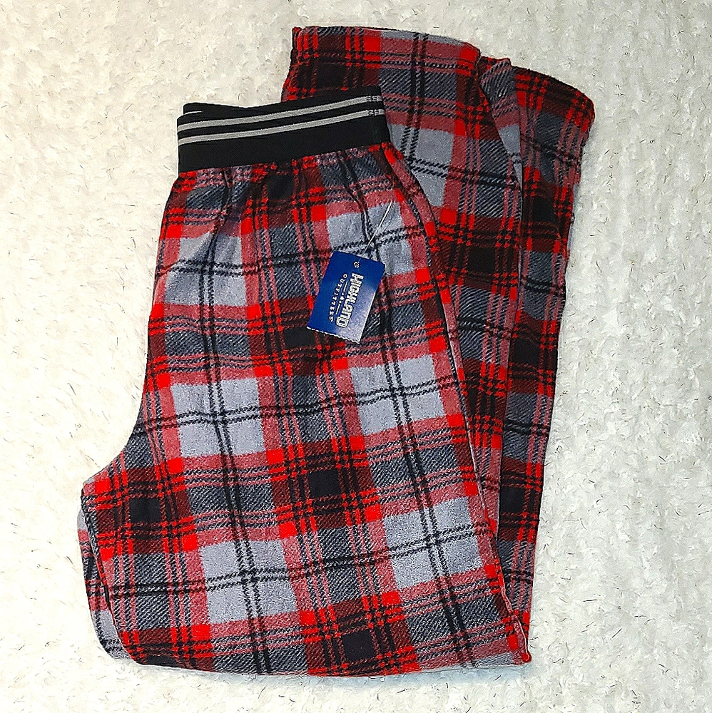 Boys Flannel PJ Bottoms